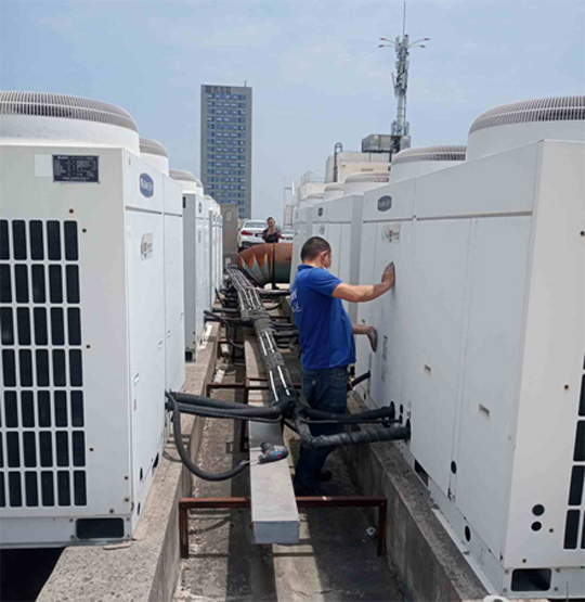 相城中央空调制热和不制冷系统维修方法